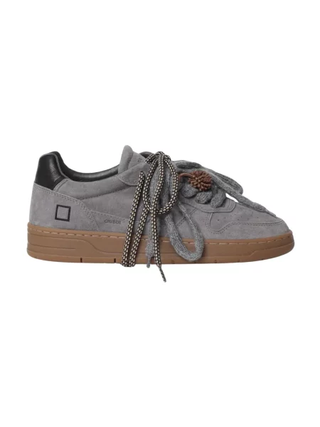 Sneakersy D.a.t.e. zamszowe szare