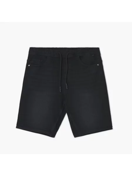 Джинсовые шорты Cropp черные