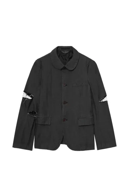С яка риза Black Comme Des Garçons с разкъсвания черно
