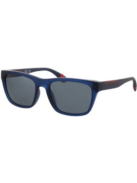Okulary przeciwsłoneczne Superdry niebieskie