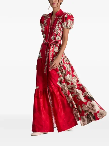 Rochie maxi Alice + Olivia roșu