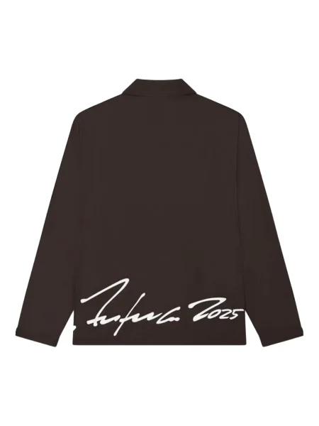 Яке Kenzo на цветя кафяво