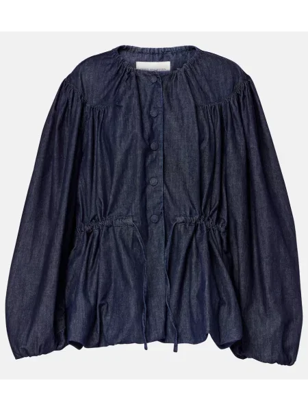 Bluzka Dries Van Noten niebieska