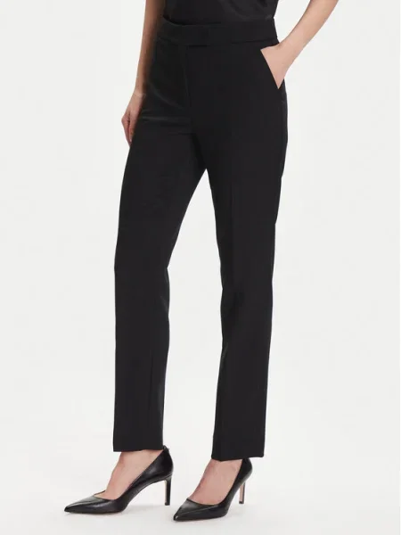 Luisa Spagnoli Pantaloni din Otre negru