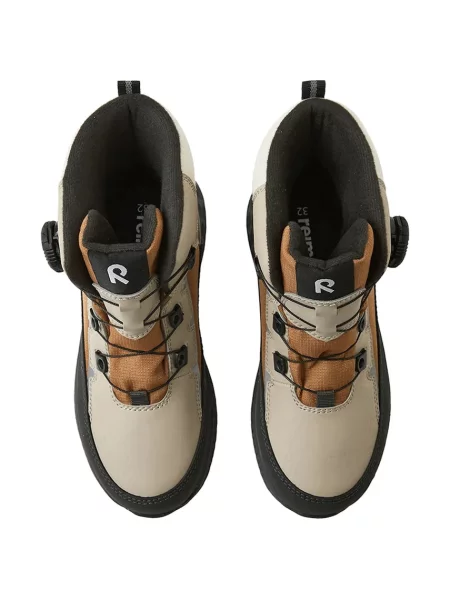 Gyerek hótaposó Reima Hallava Quicklock earthy beige. Méret: 28 EU bézs