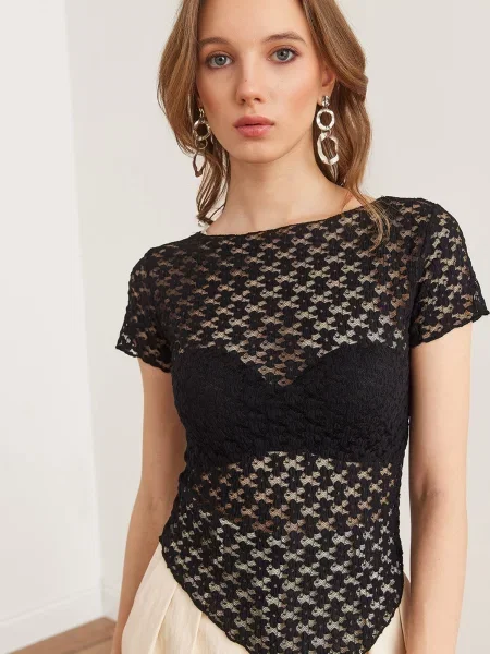 Olalook Tričko čierna