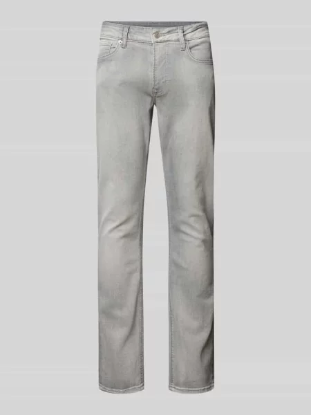 Jeansy o kroju tapered fit z Mieszanka bawełny Model STANLEY' Pepe Jeans