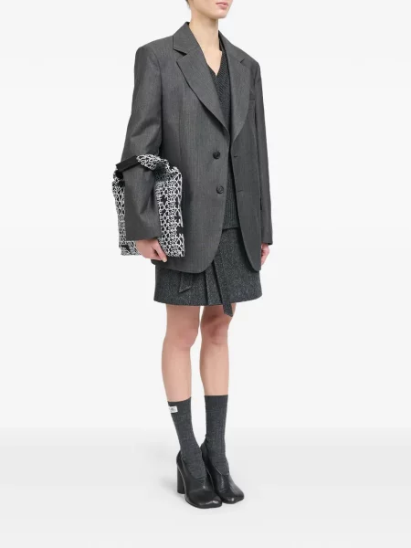 Geantă Mm6 Maison Margiela cu imagine negru