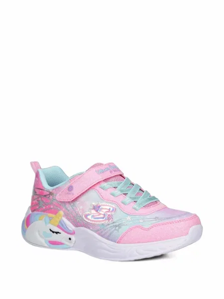 Sneakersy dziecięce Skechers różowe