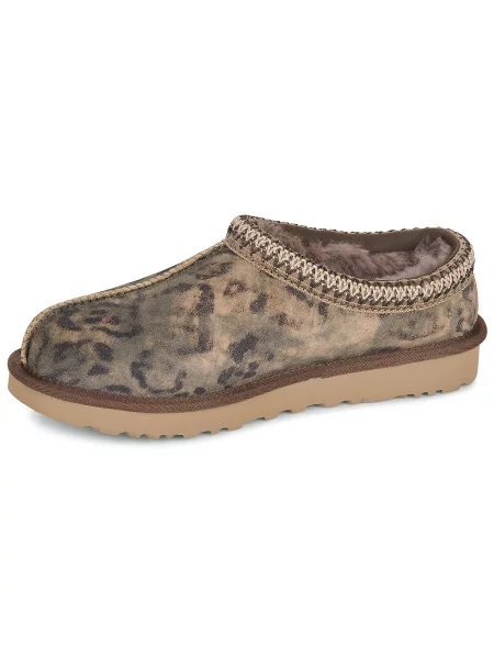 Pantofi Ugg din piele cu buline maro