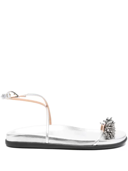 Sandale Ancient Greek Sandals argintiu