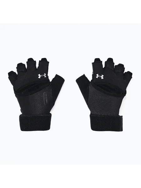 Under Armour M'S Weightlifting mănuși de antrenament pentru femei negru/negru/argintiu negru