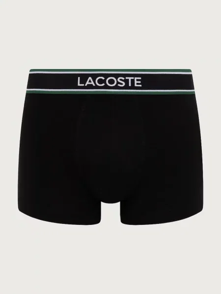 Lacoste 3 db-os boxeralsó szett fekete
