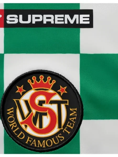 Fotbal tricou Supreme cu imagine verde