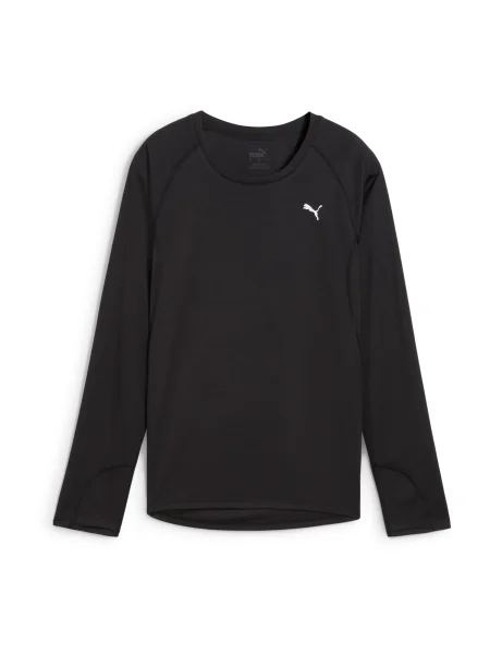 PUMA Funkční tričko Velocity / bílá černá