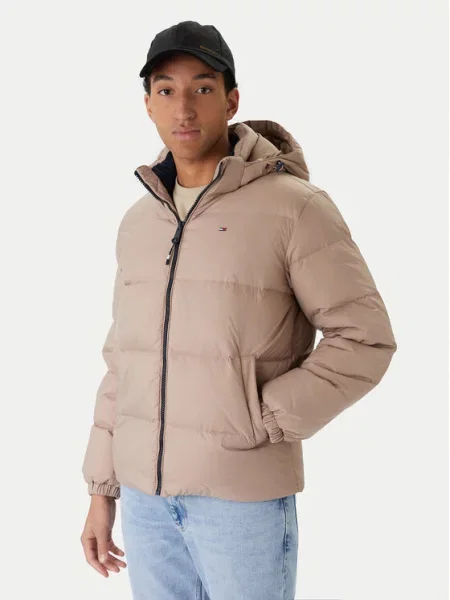 Tommy Jeans Pernata jakna Essential bež