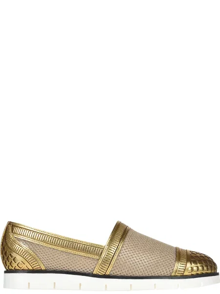 Мокасины Ballin золотые