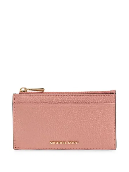 Geantă Michael Michael Kors din piele cu volane roz