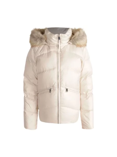 Kurtka puchowa Calvin Klein beżowa