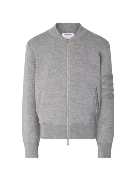Geacă bomber Thom Browne gri