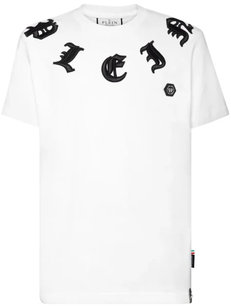 Tricou Philipp Plein alb