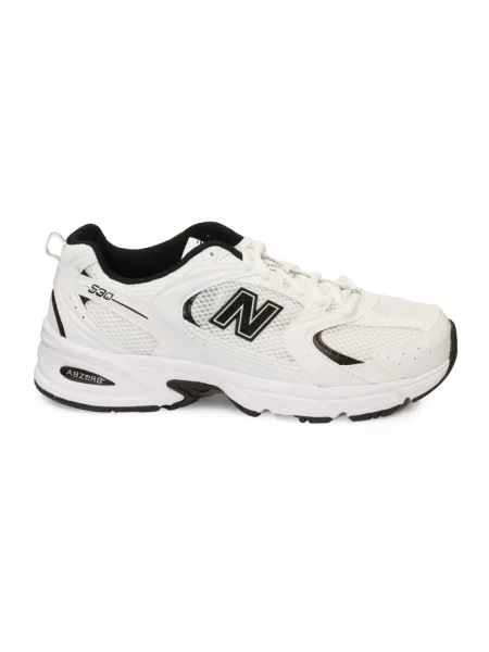 Sneakersy New Balance 530 na siłownię skórzane białe