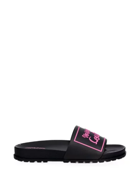 Papuci Versace Jeans Couture cu imagine negru