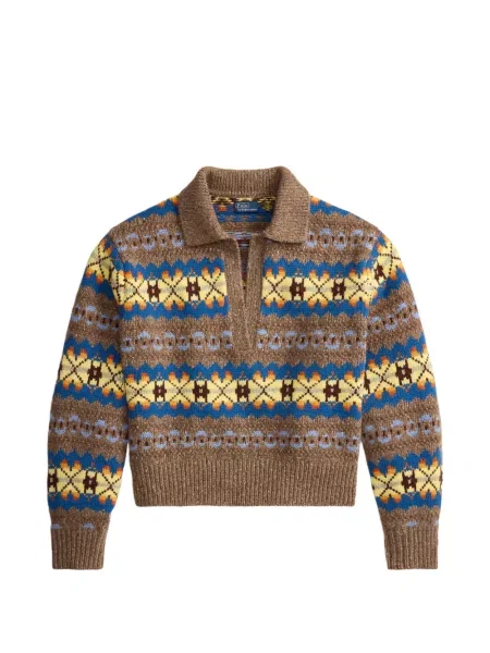 Велурени бягане с яка чорапи Polo Ralph Lauren синьо