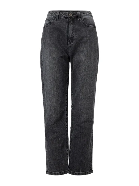 Desigual Jeans Scarf negru denim