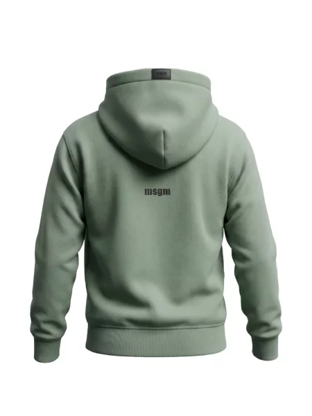 Bluza z kapturem dziecięca Msgm zielona