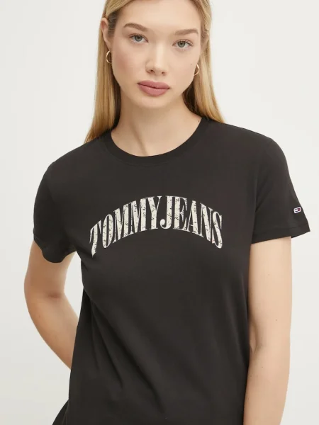 Tommy Jeans tričko černé