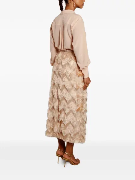 Bluzka Isolda dwurzędowa różowa