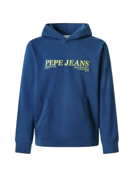 Geacă de blugi Pepe Jeans albastru