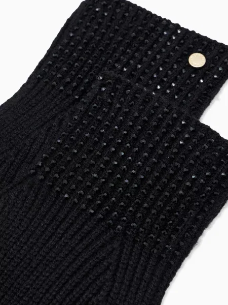 Перчатки Armani Exchange черные