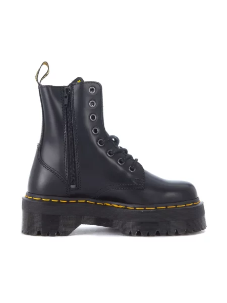 Botki Dr. Martens skórzane retro czarne