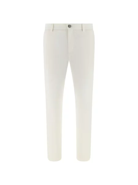 Pantaloni Boggi Milano cu autograf alb