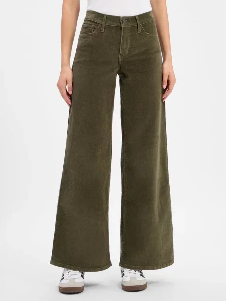 Levi's spodnie z sztruksu Kobiety zielony
