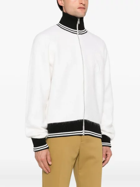 Kardigan Jil Sander biały