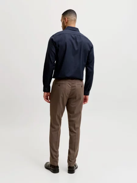 JACK & JONES Košeľa JPRBLAPARKER námornícka modrá