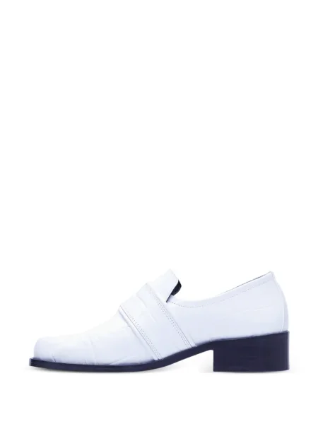 Pantofi loafer By Far alb