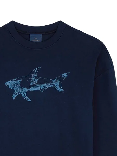Hanorac Paul & Shark cu imagine albastru