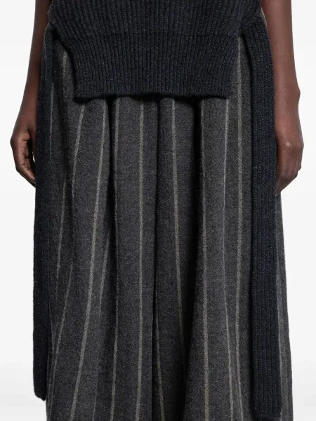 Top Uma Wang fără mâneci gri