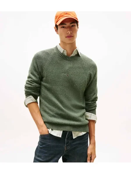 Tommy Jeans Pulover stuf verde