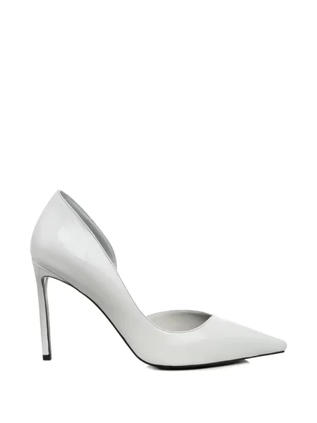 Pantofi cu toc Ginissima alb