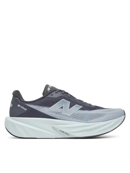 Bežecké topánky New Balance FuelCell Rebel v5 sivá