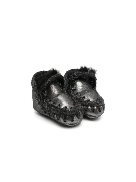 Buty do kostki dziecięce Mou czarne