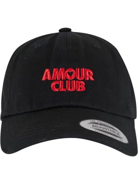 Mister Tee Șapcă Amour Club Heart roșu negru