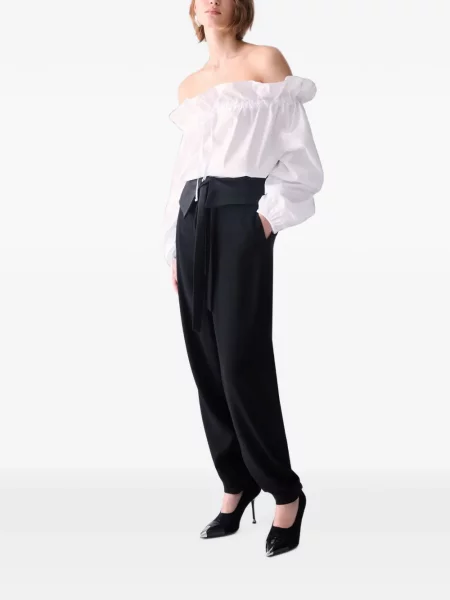 Bluză Liu Jo din poplin alb