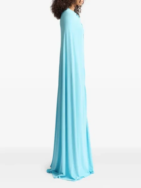 Rochie 16arlington din jerseu de costum albastru