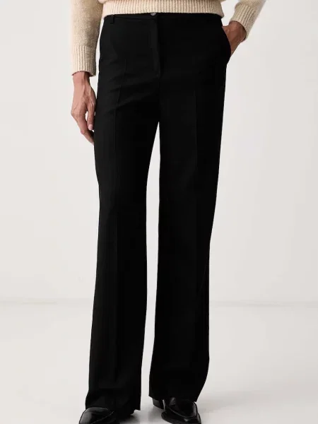 Marella pantaloni pentru femei Emme by negru